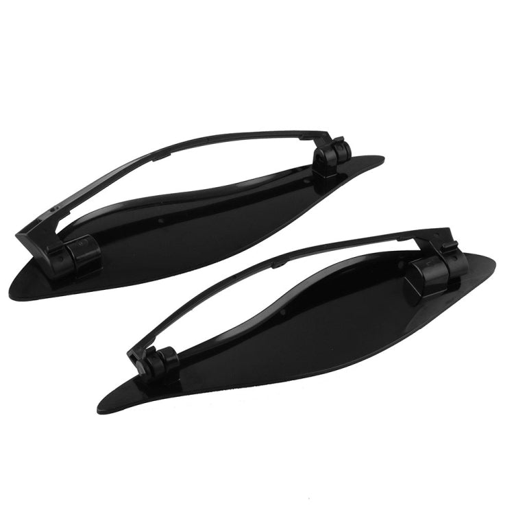 MB-OT360 2 PCS Adjustable Air Deflectors Side Wings Fairing Side Cover Shield for for 2014-2019 Harley Davidson Touring Electra / Street / Tri Glide / CVO - Others by PMC Jewellery | Online Shopping South Africa | PMC Jewellery | Buy Now Pay Later Mobicred