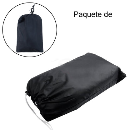 210D Oxford Cloth Motorcycle Electric Car Rainproof Dust-proof Cover, Size: XL (Black Silver) - Raincoat by PMC Jewellery | Online Shopping South Africa | PMC Jewellery | Buy Now Pay Later Mobicred