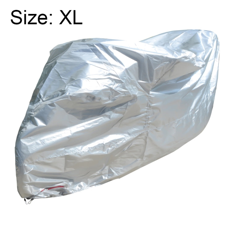 210D Oxford Cloth Motorcycle Electric Car Rainproof Dust-proof Cover, Size: XL (Silver) - Raincoat by PMC Jewellery | Online Shopping South Africa | PMC Jewellery | Buy Now Pay Later Mobicred