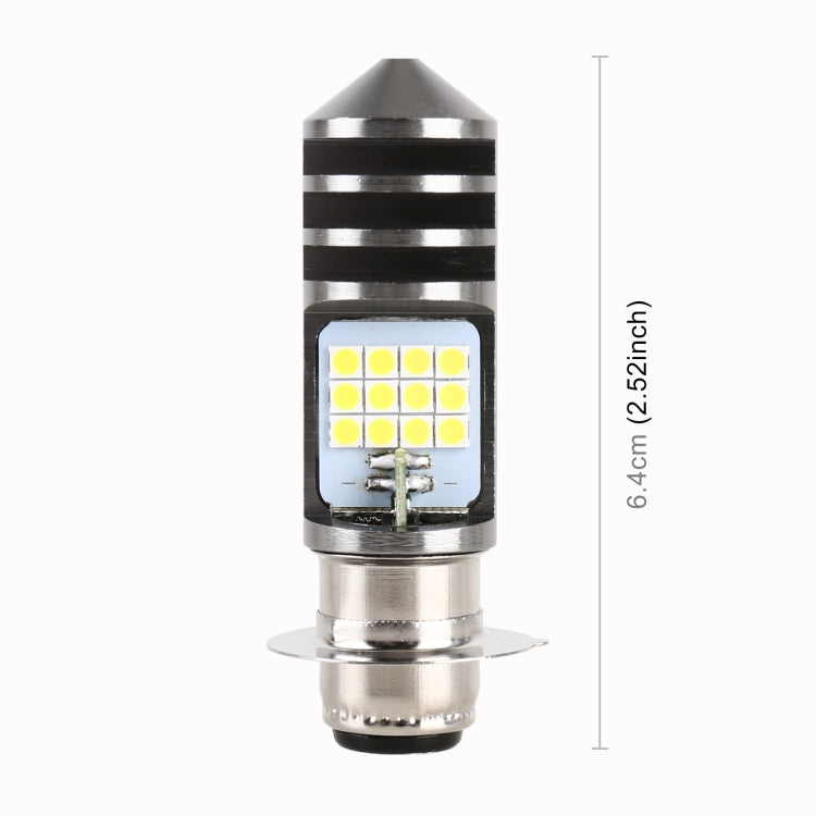 PX15D DC12V / 7.4W Motorcycle LED Headlight with 24LEDs SMD-3030 Lamp Beads (White Light) - Headlights by PMC TechLife | Online Shopping South Africa | PMC TechLife | Buy Now Pay Later Mobicred