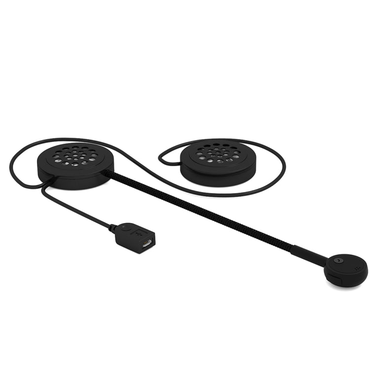 MH02 Bluetooth V4.0 Helmet Headset 5V for Motorcycle Driving with Anti-interference Microphone(Black) - Motorcycle Walkie Talkie by PMC Jewellery | Online Shopping South Africa | PMC Jewellery | Buy Now Pay Later Mobicred