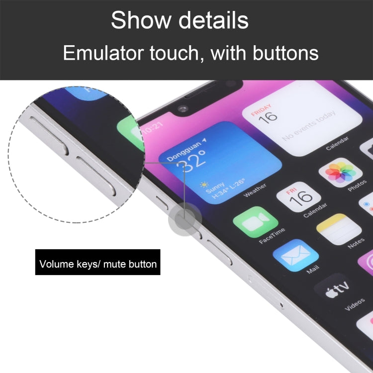 For iPhone 14 Color Screen Non-Working Fake Dummy Display Model(Starlight) - For iPhone & iPad by PMC Jewellery | Online Shopping South Africa | PMC Jewellery