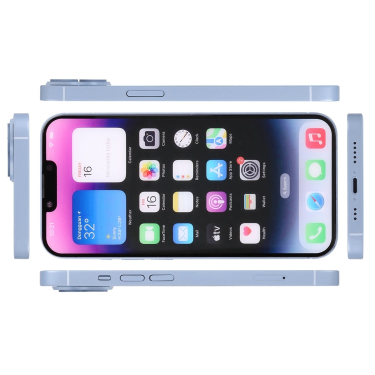 For iPhone 14 Plus Color Screen Non-Working Fake Dummy Display Model (Blue) - For iPhone & iPad by PMC Jewellery | Online Shopping South Africa | PMC Jewellery