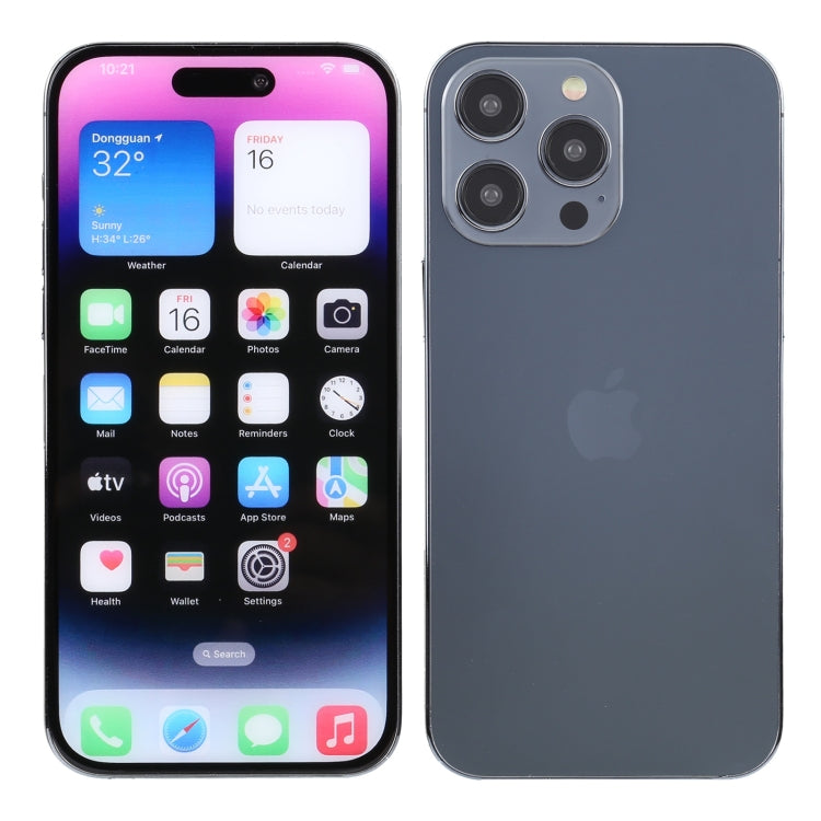 For iPhone 14 Pro Color Screen Non-Working Fake Dummy Display Model (Space Black) - For iPhone & iPad by PMC TechLife | Online Shopping South Africa | PMC TechLife | Buy Now Pay Later Mobicred