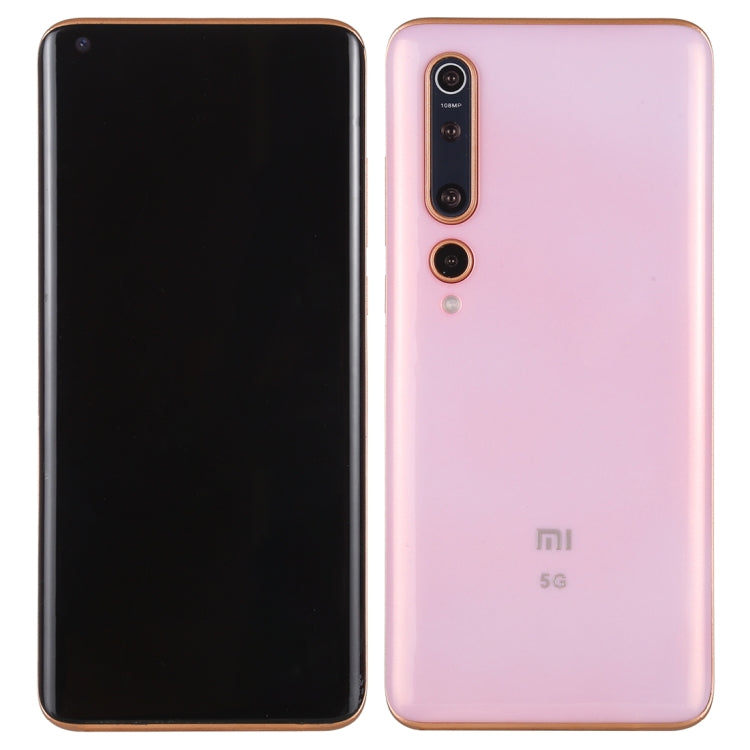 For Xiaomi Mi 10 5G Black Screen Non-Working Fake Dummy Display Model (Peach Gold) - For Xiaomi by PMC Jewellery | Online Shopping South Africa | PMC Jewellery | Buy Now Pay Later Mobicred