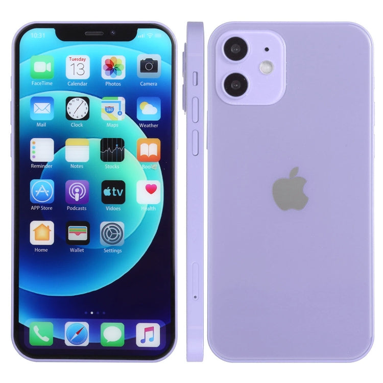 For iPhone 12 Color Screen Non-Working Fake Dummy Display Model (Purple) - For iPhone & iPad by PMC Jewellery | Online Shopping South Africa | PMC Jewellery | Buy Now Pay Later Mobicred