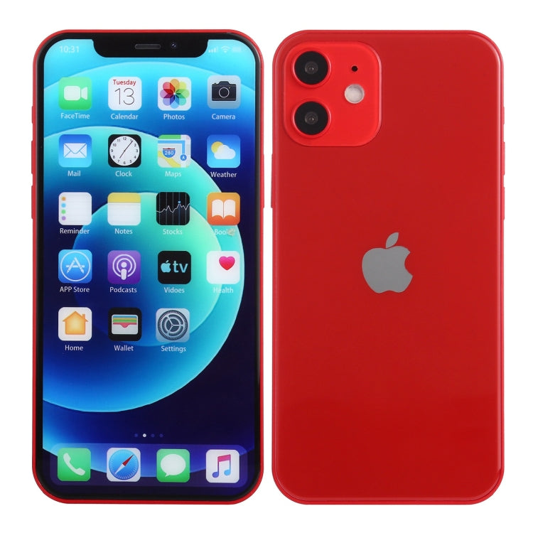 For iPhone 12 Color Screen Non-Working Fake Dummy Display Model(Red) - For iPhone & iPad by PMC Jewellery | Online Shopping South Africa | PMC Jewellery | Buy Now Pay Later Mobicred