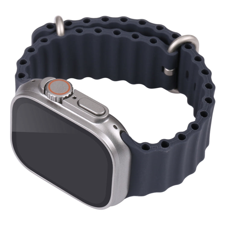 For Apple Watch Ultra 49mm Black Screen Non-Working Fake Dummy Display Model (Dark Blue) - Watch Model by PMC Jewellery | Online Shopping South Africa | PMC Jewellery