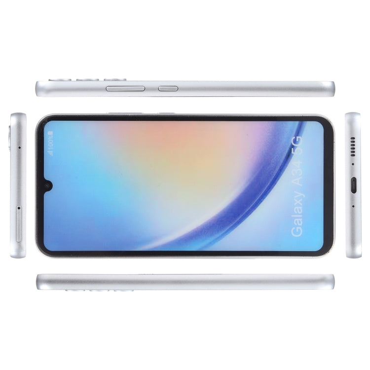 For Samsung Galaxy A34 5G Color Screen Non-Working Fake Dummy Display Model (White) - free shipping - PMC Jewellery - Order now!