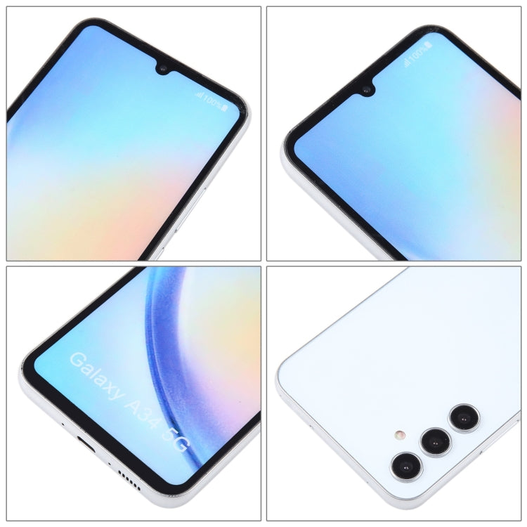 For Samsung Galaxy A34 5G Color Screen Non-Working Fake Dummy Display Model (White) - free shipping - PMC Jewellery - Order now!