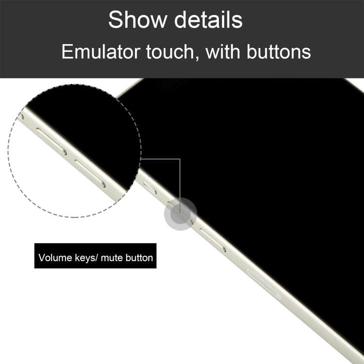 For iPhone 15 Black Screen Non-Working Fake Dummy Display Model (Yellow) - free shipping - PMC TechLife - Order now!