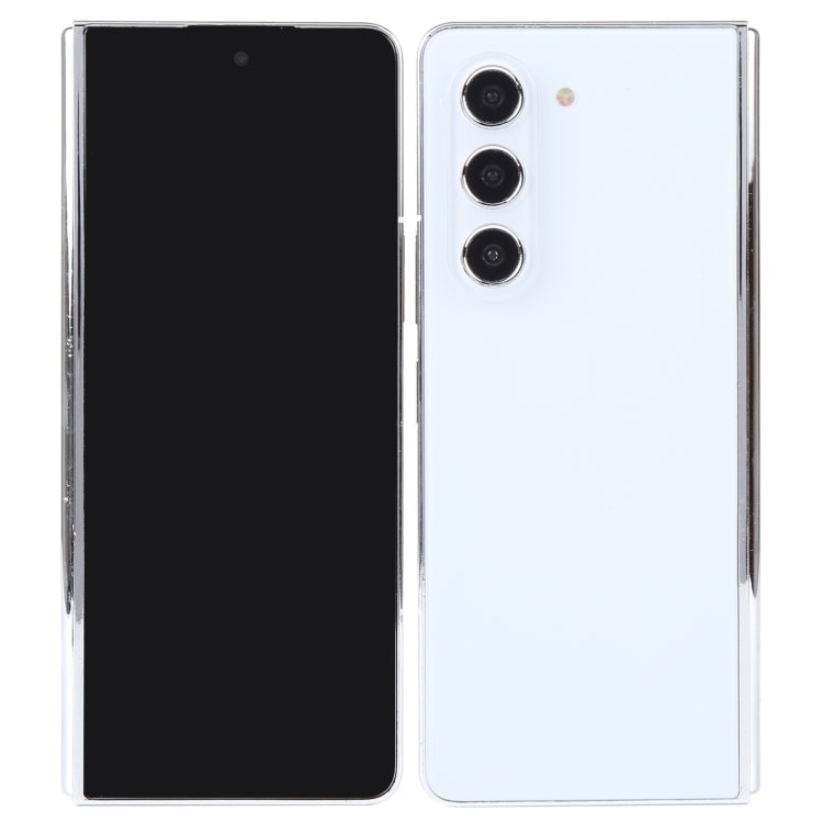 For Samsung Galaxy Z Fold5 Black Screen Non-Working Fake Dummy Display Model (White) - For Galaxy by PMC Jewellery | Online Shopping South Africa | PMC Jewellery | Buy Now Pay Later Mobicred