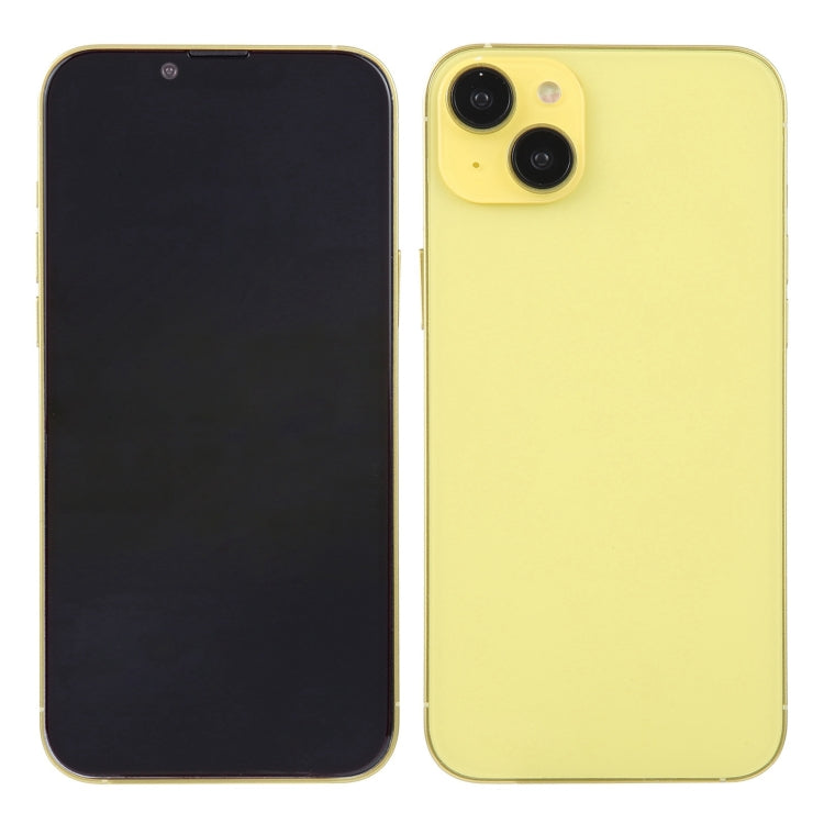 For iPhone 14 Black Screen Non-Working Fake Dummy Display Model (Yellow) - For iPhone & iPad by PMC Jewellery | Online Shopping South Africa | PMC Jewellery | Buy Now Pay Later Mobicred