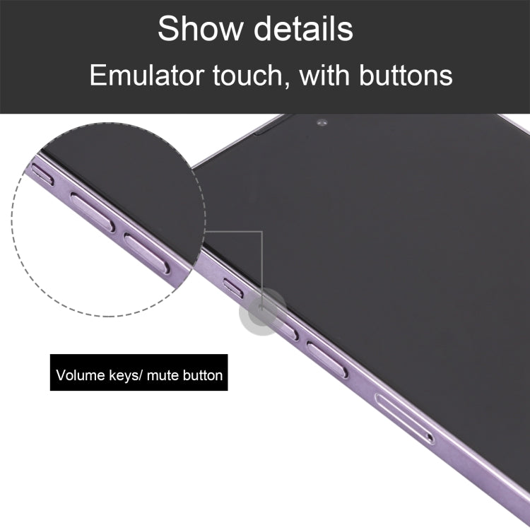 For iPhone 14 Pro Black Screen Non-Working Fake Dummy Display Model (Deep Purple) - For iPhone & iPad by PMC Jewellery | Online Shopping South Africa | PMC Jewellery | Buy Now Pay Later Mobicred