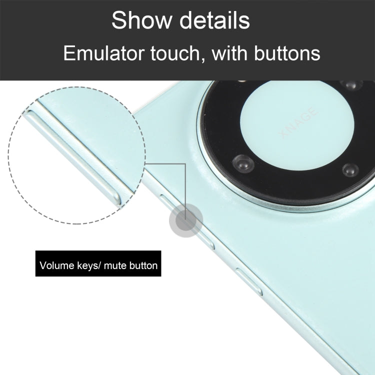 For Huawei Mate 60 Black Screen Non-Working Fake Dummy Display Model (Cyan) - For Huawei by PMC Jewellery | Online Shopping South Africa | PMC Jewellery | Buy Now Pay Later Mobicred