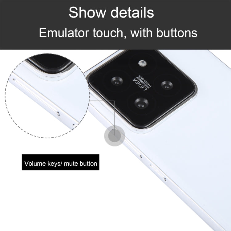 For Xiaomi 14 Black Screen Non-Working Fake Dummy Display Model (White) - For Xiaomi by PMC Jewellery | Online Shopping South Africa | PMC Jewellery | Buy Now Pay Later Mobicred