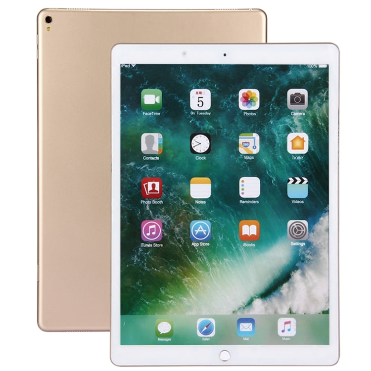 For iPad Pro 12.9 inch (2017) Tablet PC Color Screen Non-Working Fake Dummy Display Model (Gold) - For iPhone & iPad by PMC Jewellery | Online Shopping South Africa | PMC Jewellery | Buy Now Pay Later Mobicred