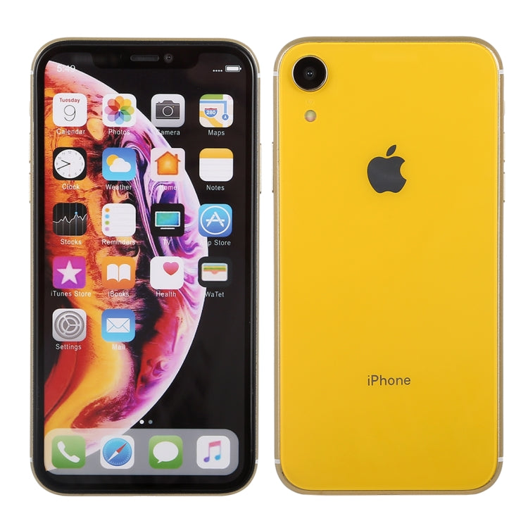 For iPhone XR Color Screen Non-Working Fake Dummy Display Model (Yellow) - For iPhone & iPad by PMC Jewellery | Online Shopping South Africa | PMC Jewellery | Buy Now Pay Later Mobicred