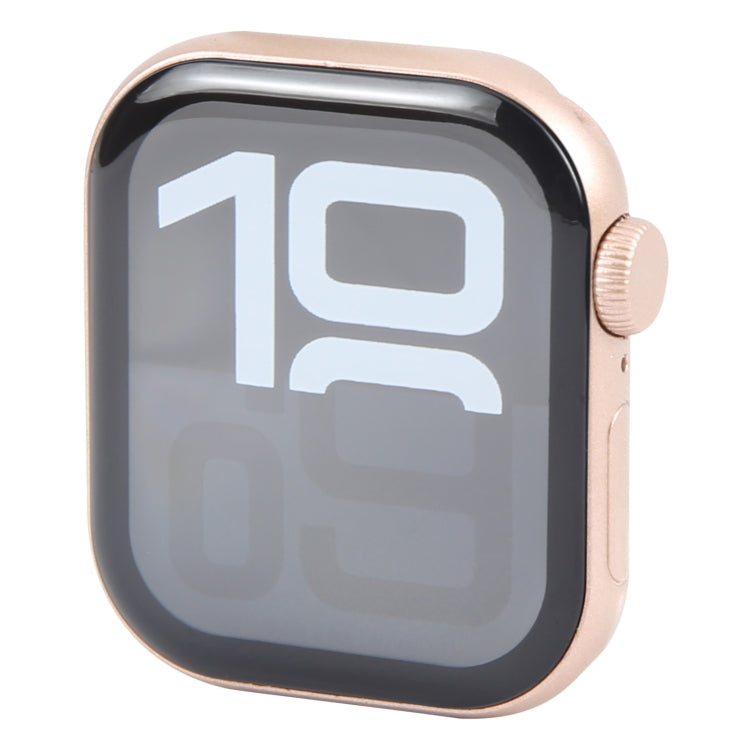 For Apple Watch Series 10 46mm Color Screen Non-Working Fake Dummy Display Model, For Photographing Watch-strap, No Watchband (Rose Gold) - Watch Model by PMC TechLife | Online Shopping South Africa | PMC TechLife | Buy Now Pay Later Mobicred