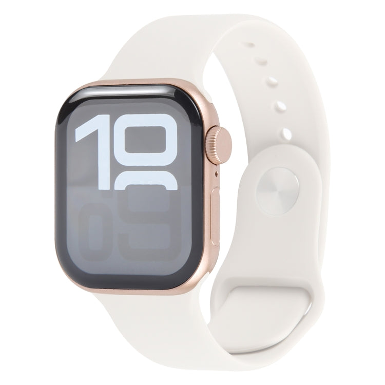 For Apple Watch Series 10 46mm Color Screen Non-Working Fake Dummy Display Model, For Photographing Watch-strap, No Watchband (Rose Gold) - Watch Model by PMC TechLife | Online Shopping South Africa | PMC TechLife | Buy Now Pay Later Mobicred