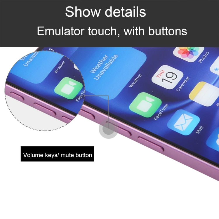 For iPhone 16 Color Screen Non-Working Fake Dummy Display Model (Pink) - For iPhone & iPad by PMC Jewellery | Online Shopping South Africa | PMC Jewellery | Buy Now Pay Later Mobicred