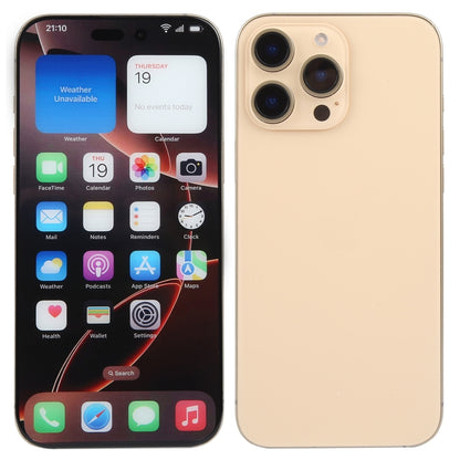 For iPhone 16 Pro Color Screen Non-Working Fake Dummy Display Model (Desert) - For iPhone & iPad by PMC Jewellery | Online Shopping South Africa | PMC Jewellery | Buy Now Pay Later Mobicred