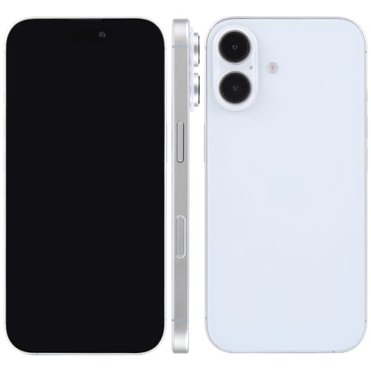 For iPhone 16 Black Screen Non-Working Fake Dummy Display Model (White) - For iPhone & iPad by PMC Jewellery | Online Shopping South Africa | PMC Jewellery | Buy Now Pay Later Mobicred