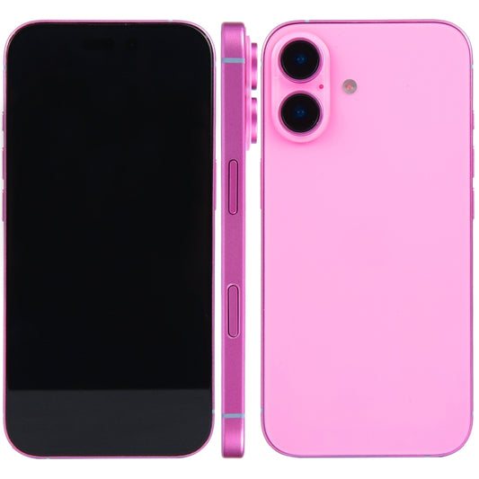 For iPhone 16 Plus Black Screen Non-Working Fake Dummy Display Model (Pink) - For iPhone & iPad by PMC Jewellery | Online Shopping South Africa | PMC Jewellery | Buy Now Pay Later Mobicred