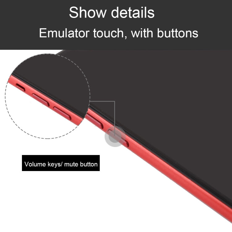 For iPhone 11 Black Screen Non-Working Fake Dummy Display Model (Red) - For iPhone & iPad by PMC TechLife | Online Shopping South Africa | PMC TechLife | Buy Now Pay Later Mobicred