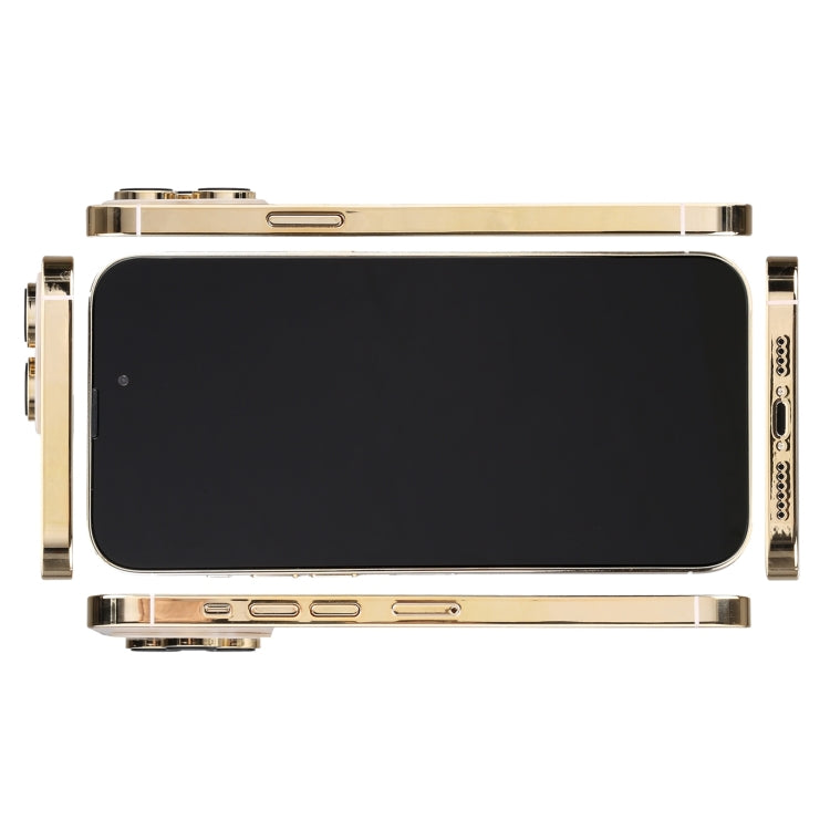 For iPhone 14 Pro Black Screen Non-Working Fake Dummy Display Model (Gold) - For iPhone & iPad by PMC Jewellery | Online Shopping South Africa | PMC Jewellery