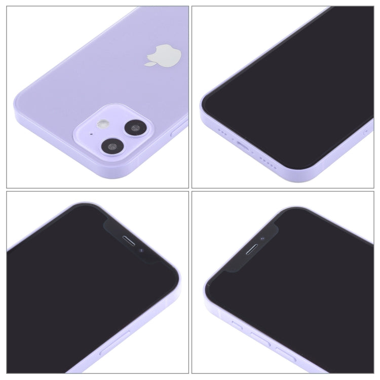 For iPhone 12 mini Black Screen Non-Working Fake Dummy Display Model, Light Version(Purple) - For iPhone & iPad by PMC Jewellery | Online Shopping South Africa | PMC Jewellery | Buy Now Pay Later Mobicred