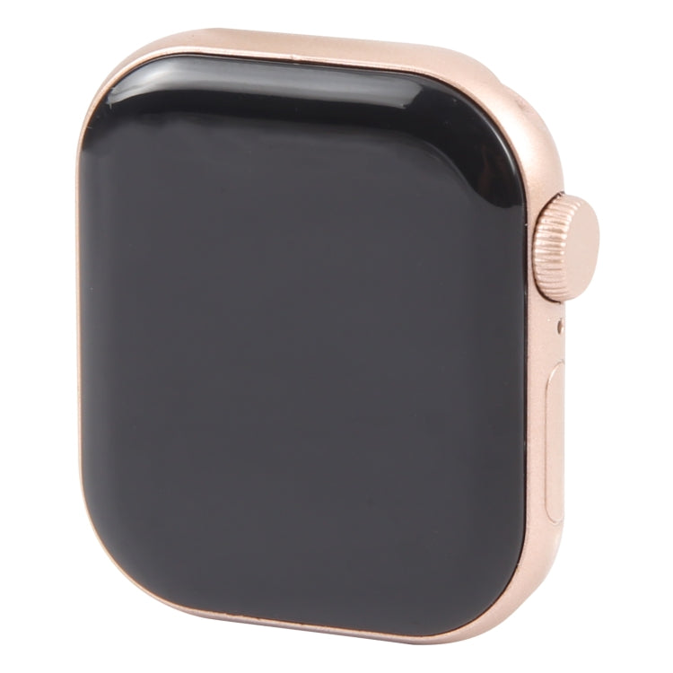 For Apple Watch Series 10 46mm Black Screen Non-Working Fake Dummy Display Model, For Photographing Watch-strap, No Watchband (Rose Gold) - Watch Model by PMC Jewellery | Online Shopping South Africa | PMC Jewellery | Buy Now Pay Later Mobicred