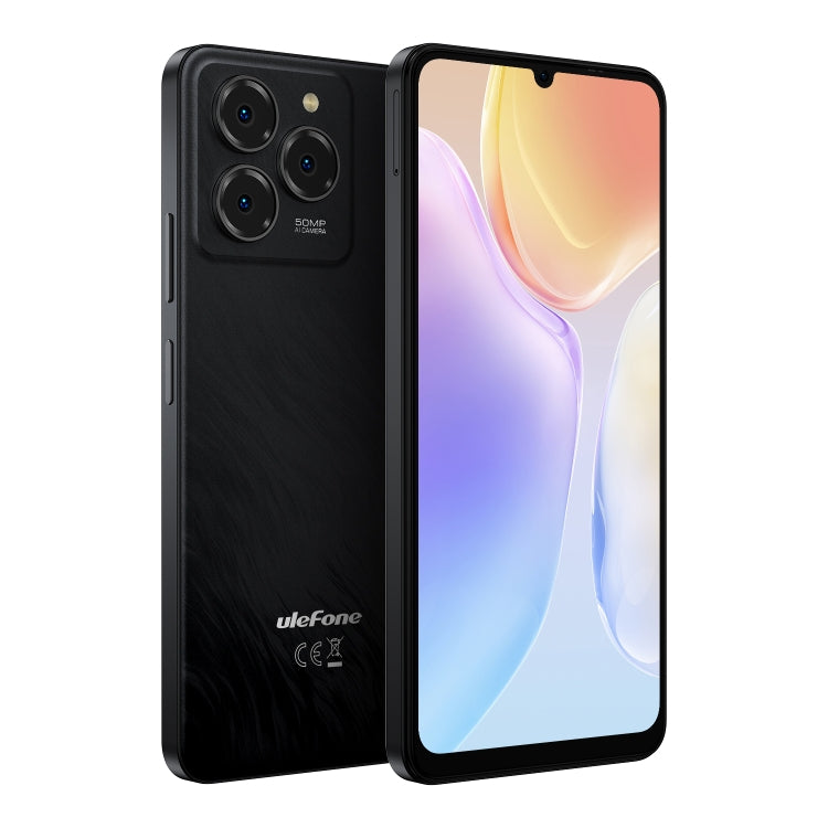 Ulefone Note 20 Pro, 4GB+128GB, Face ID & Side Fingerprint, 6000mAh, 6.75 inch Android 14 Unisoc T606 Octa Core, Network: 4G, Dual SIM, OTG (Satin Black) - Ulefone by Ulefone | Online Shopping South Africa | PMC Jewellery | Buy Now Pay Later Mobicred