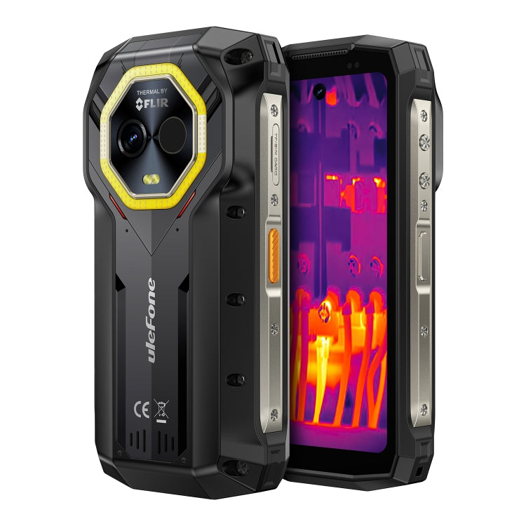 Ulefone Armor Mini 20T Pro, Thermal Imaging, 8GB+256GB, IP68/IP69K Rugged Phone, 4.7 inch Android 14 MediaTek Dimensity 6300 5G Octa Core, Network: 5G, NFC, OTG (Mecha Black) - Ulefone by Ulefone | Online Shopping South Africa | PMC Jewellery | Buy Now Pay Later Mobicred