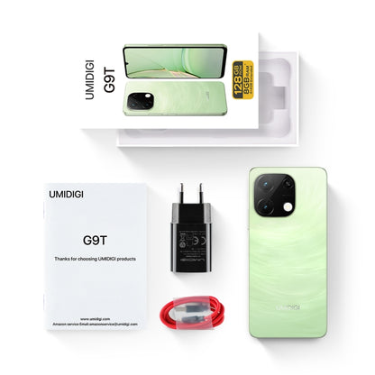 [HK Warehouse] UMIDIGI G9T, 4GB+128GB, Face ID & Side Fingerprint Identification, 6.75 inch Android 14 UNISOC T606 Octa Core, Network: 4G (Green) - UMIDIGI by UMIDIGI | Online Shopping South Africa | PMC Jewellery | Buy Now Pay Later Mobicred