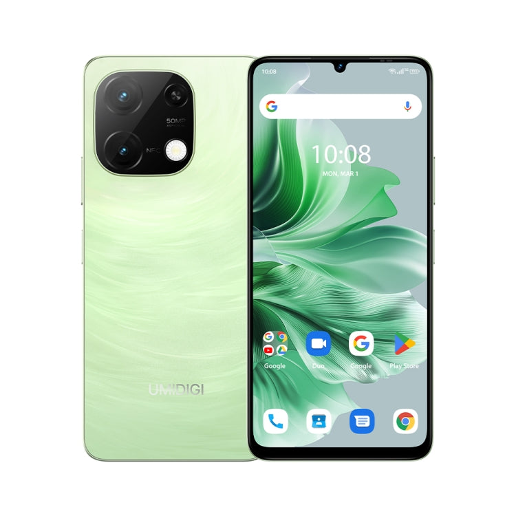 UMIDIGI G9C, 6GB+128GB, Face ID & Side Fingerprint Identification, 6.75 inch Android 14 MediaTek Helio G36 Octa Core, Network: 4G (Green) - UMIDIGI by UMIDIGI | Online Shopping South Africa | PMC Jewellery | Buy Now Pay Later Mobicred