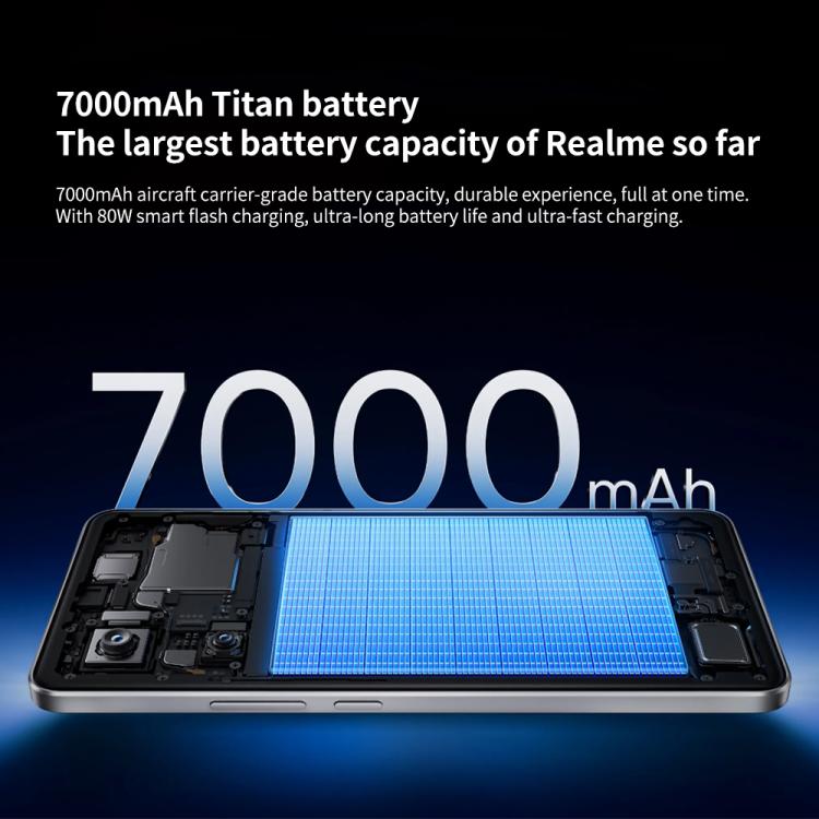 Realme Neo7, 16GB+512GB, 6.78 inch Android 15 / Realme UI 6.0 MediaTek Dimensity 9300+ Octa Core, NFC, Network: 5G, Support Google Play (Blue) - free shipping - PMc TechLife - Order now!