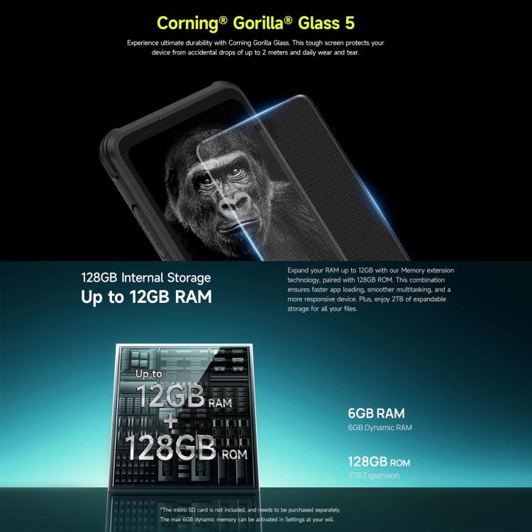 Ulefone Armor X31, 6GB+128GB, Night Vision, IP68/IP69K Rugged Phone, 6.56 inch Android 14 MediaTek Helio G91 Octa Core, Network: 4G, NFC, OTG (Black) - free shipping - PMC TechLife - Order now!