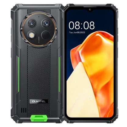 Oukitel G1 Rugged Phone, 6GB+256GB, Fingerprint Identification, 6.52 inch Android 14 T606 Octa Core, NFC, OTG, Network: 4G (Green) - OUKITEL by OUKITEL | Online Shopping South Africa | PMC Jewellery | Buy Now Pay Later Mobicred