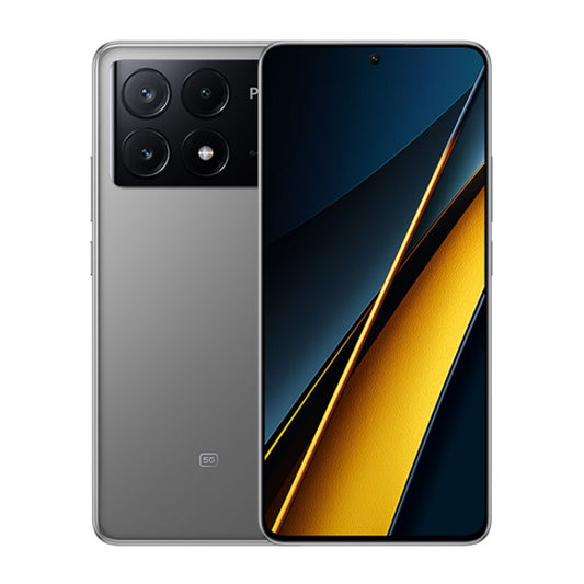 [HK Warehouse] Xiaomi POCO X6 Pro Global, 12GB+512GB, In-screen Fingerprint, 6.67 inch Xiaomi HyperOS MediaTek Dimensity 8300-Ultra Octa Core 3.35GHz, NFC, Network: 5G (Grey) - Xiaomi MI by Xiaomi | Online Shopping South Africa | PMC Jewellery | Buy Now Pay Later Mobicred