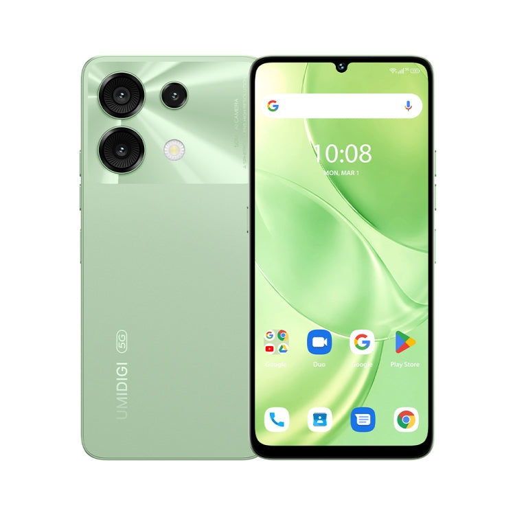 [HK Warehouse] UMIDIGI G9 5G, 6GB+128GB, Side Fingerprint & Face ID Identification, 6.75 inch Android 14 UNISOC T765 Octa Core, Network: 5G (Lake Green) - UMIDIGI by UMIDIGI | Online Shopping South Africa | PMC Jewellery | Buy Now Pay Later Mobicred