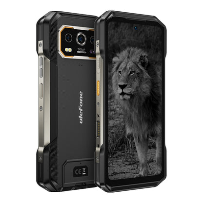 [HK Warehouse] Ulefone Armor 27 Pro Rugged Phone, 12GB+256GB, Night Vision, 10600mAh, 6.78 inch Android 14 MediaTek Dimensity 6300 Octa Core, Network: 5G, NFC (Black) - Ulefone by Ulefone | Online Shopping South Africa | PMC Jewellery | Buy Now Pay Later Mobicred