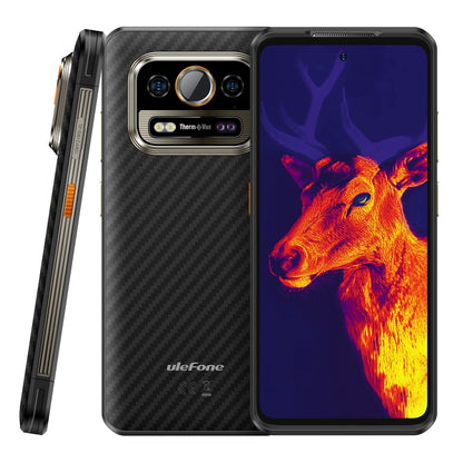 [HK Warehouse] Ulefone Armor 25T Rugged Phone, 6GB+256GB, Thermal Imaging, 6.78 inch Android 14 MediaTek Helio G99 Octa Core, Network: 4G, NFC, OTG (Black) - Ulefone by Ulefone | Online Shopping South Africa | PMC Jewellery | Buy Now Pay Later Mobicred