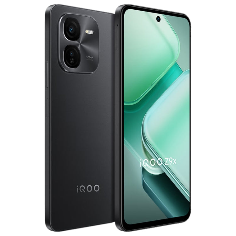 vivo iQOO Z9x, Dual Back Cameras, 8GB+256GB, Face ID Screen Fingerprint Identification, 6.72 inch Android 14.0 OriginOS 4 Snapdragon 6 Gen 1 Octa Core 2.2GHz, OTG, Network: 5G, Support Google Play (Black) - vivo by vivo | Online Shopping South Africa | PMC Jewellery | Buy Now Pay Later Mobicred