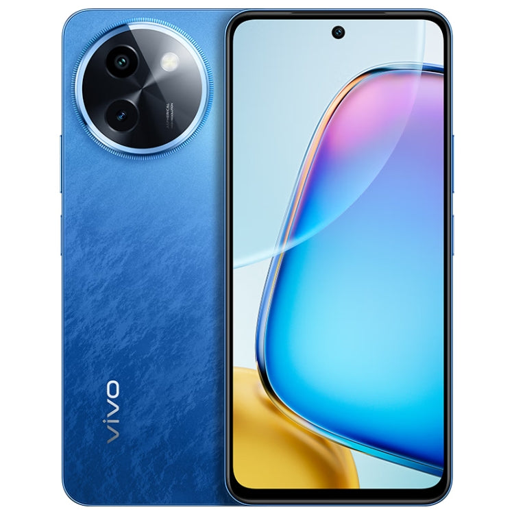 vivo Y200i, Dual Back Cameras, 12GB+256GB, Face ID Screen Fingerprint Identification, 6.72 inch Android 14.0 OriginOS 4 Snapdragon 4 Gen 2 Octa Core 2.2GHz, OTG, Network: 5G, Support Google Play (Blue) - vivo by vivo | Online Shopping South Africa | PMC Jewellery | Buy Now Pay Later Mobicred