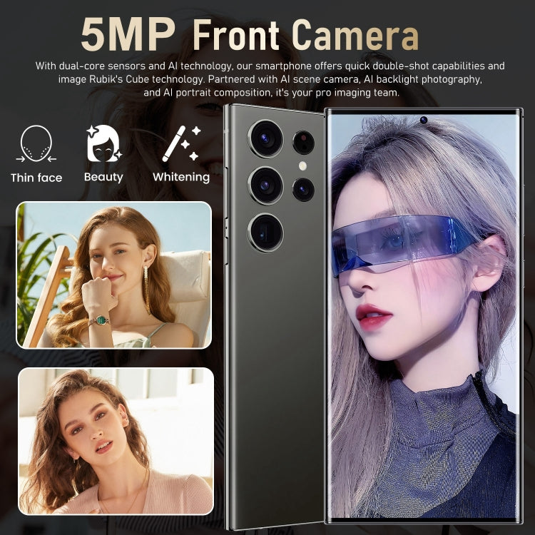 S24 Ultra / M106, 3GB+64GB, Face ID Identification, 6.75 inch Android 8.1 MTK6753 Octa Core, Network: 4G, Dual SIM (Purple) -  by PMC Jewellery | Online Shopping South Africa | PMC Jewellery | Buy Now Pay Later Mobicred