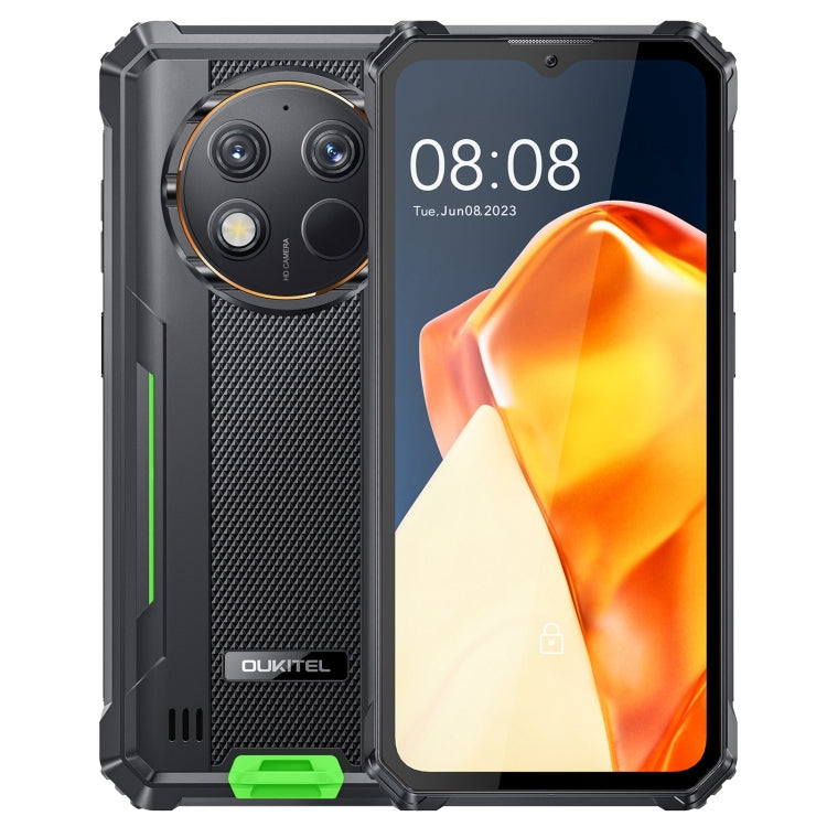 [HK Warehouse] Oukitel WP28 E IP68/IP69K Rugged Phone, 4GB+64GB, 6.52 inch Unisoc T606 Octa-core, NFC, OTG, Network: 4G (Green) - Other by OUKITEL | Online Shopping South Africa | PMC Jewellery | Buy Now Pay Later Mobicred