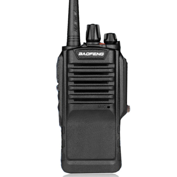 BaoFeng BF-9700 8W Single Band Radio Handheld Walkie Talkie with Monitor Function, UK Plug(Black) - Handheld Walkie Talkie by BAOFENG | Online Shopping South Africa | PMC Jewellery | Buy Now Pay Later Mobicred