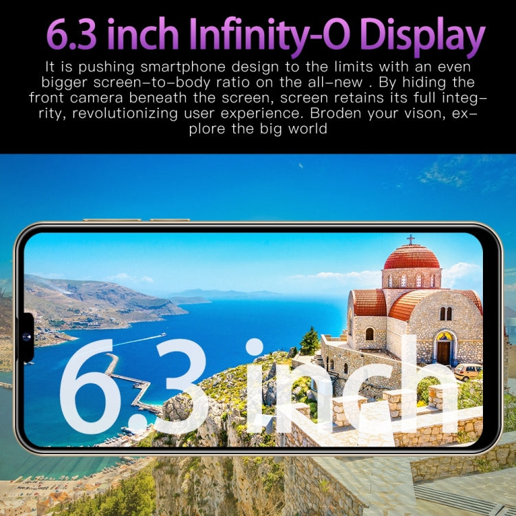 i14 Pro Max N85+, 2GB+16GB, 6.3 inch Screen, Face Identification, Android 6.0 Spreadtrum 7731G Quad Core, Network: 3G, Dual SIM,  with 64GB TF Card(Gold) - free shipping - PMC TechLife - Order now!