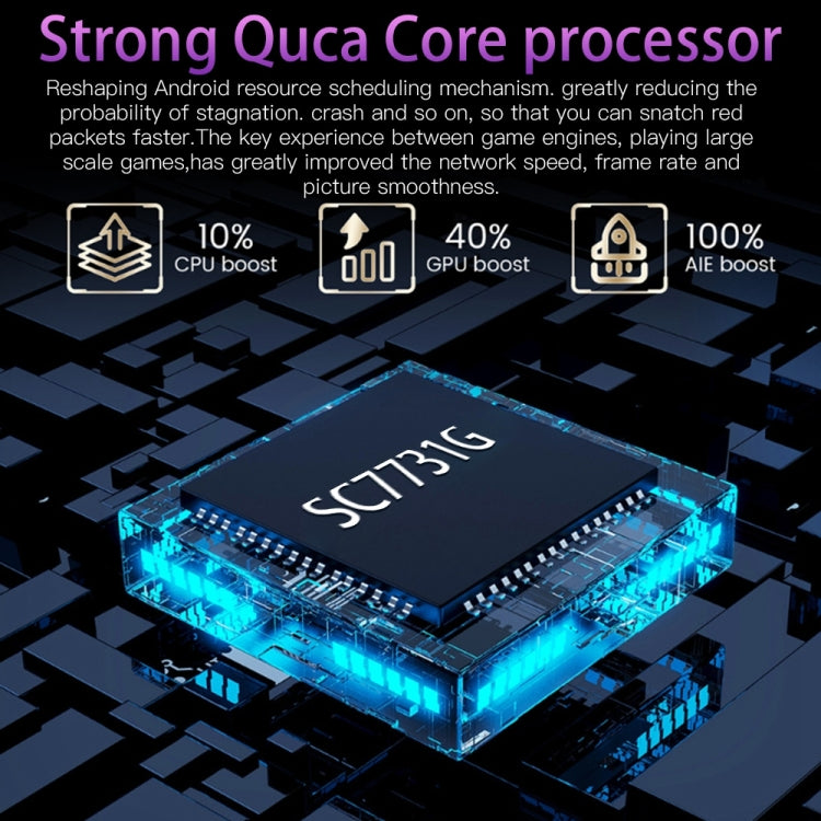 i14 Pro Max N85+, 2GB+16GB, 6.3 inch Screen, Face Identification, Android 6.0 Spreadtrum 7731G Quad Core, Network: 3G, Dual SIM,  with 64GB TF Card(Green) -  by PMC TechLife | Online Shopping South Africa | PMC TechLife | Buy Now Pay Later Mobicred